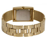 Guess Nouveau Diamonds Gold Dial Gold Mesh Bracelet Watch for Women - W0127L2 Buy Now By Guess
