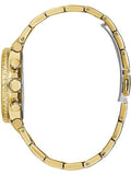 Guess Cosmic Chronograph Gold Dial Gold Steel Strap Watch for Women - GW0465L1 Buy Now By Guess