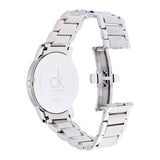 Calvin Klein City Date Black Dial Silver Steel Strap Watch for Men - K2G2G143 Buy Now By Calvin Klein
