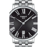Tissot Carson Premium Black Dial Silver Steel Strap Watch For Men - T122.410.11.053.00 Buy Now By Tissot