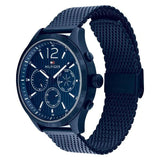 Tommy Hilfiger Gavin Chronograph Blue Dial Blue Mesh Bracelet Watch for Men - 1791471 Buy Now By Tommy Hilfiger