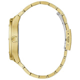 Guess Scope Quartz Black Dial Gold Steel Strap Watch for Men - GW0427G2 Buy Now By Guess