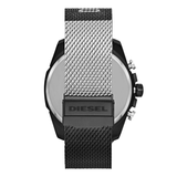 Diesel Mega Chief Chronograph Black Dial Black Mesh Bracelet Watch For Men - DZ4514 Buy Now By Diesel