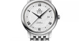 Omega De Ville Prestige Co Axial Automatic White Dial Silver Steel Strap Watch for Men - 424.10.40.20.02.005 Buy Now By Omega