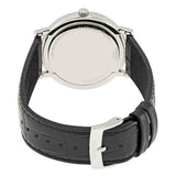 Tissot Carson Premium Silver Dial Black Leather Strap Watch For Men - T122.410.16.033.00 Buy Now By Tissot