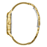 Guess Delancy Black Dial Gold Mesh Bracelet Watch for Men - W0871G2 Buy Now By Guess