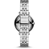 Fossil Jacqueline White Dial Silver Steel Strap Watch for Women - ES3698 Buy Now By Fossil