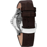 Maserati Potenza Silver Dial Brown Leather Strap Watch For Women - R8851108506 Buy Now By Maserati