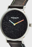 Coach Perry Black Dial Black Leather Strap Watch for Women - 14503033 Buy Now By Coach