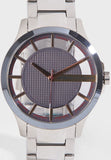 Armani Exchange Hampton Chronograph Grey Dial Silver Steel Strap Watch For Men - AX2405 Buy Now By Armani Exchange