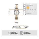 Michael Kors Lexington Analog Silver Dial Two Tone Steel Strap Watch for Women - MK4740 Buy Now By Michael Kors