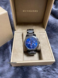 Burberry The City Navy Blue Dial Black Steel Strap Watch for Men - BU9365 Buy Now By Burberry