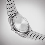 Tissot T Classic PRX Blue Dial Silver Steel Strap Watch For Men - T137.410.11.041.00 Buy Now By Tissot