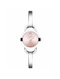 Movado Rondiro 22mm Pink Dial Stainless Steel Watch For Women - 0606797 Buy Now By Movado
