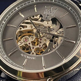 Maserati Epoca Automatic Skeleton Dial Black Leather Strap Watch For Men - R8821118002 Buy Now By Maserati