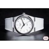Tissot PRX 40 White Dial White Rubber Strap Watch For Men - T137.410.17.011.00 Buy Now By Tissot