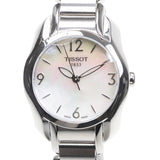 Tissot T Wave Mother of Pearl Dial Two Tone Steel Strap Watch For Women - T023.210.11.117.00 Buy Now By Tissot