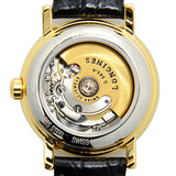 Longines Presence Automatic White Dial Black Watch for Women - L4.321.2.11.2 Buy Now By Longines