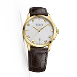 Gucci G Timeless Silver Dial Brown Leather Strap Watch for Men - YA126470 Buy Now By Gucci