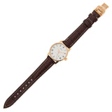 Mido Baroncelli III Automatic Silver Dial Brown Leather Strap Watch For Women - M7600.2.21.8 Buy Now By Mido