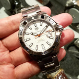 Tag Heuer Aquaracer White Dial Watch for Men - WAY2013.BA0927