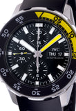 IWC Aquatimer Automatic Chronograph Black Dial Black Rubber Strap Watch for Men - IW376709 Buy Now By IWC
