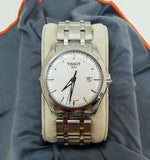 Tissot T Trend Couturier Chronograph White Dial Silver Steel Strap Watch For Men - T035.410.11.031.00 Buy Now By Tissot