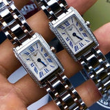 Longines Dolcevita Diamonds Silver Dial Silver Steel Strap Watch for Women - L5.258.0.71.6 Buy Now By Longines