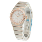 Omega Constellation Quartz Diamonds Mother of Pearl Dial Two Tone Steel Strap Watch for Women - 131.25.25.60.55.001 Buy Now By Omega
