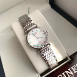 Longines La Grande Classique Diamonds White Dial Silver Steel Strap Watch for Women - L4.209.4.87.6 Buy Now By Longines