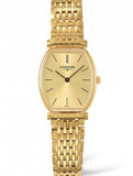 Longines La Grande Classique Tonneau 22 Yellow Gold Watch for Women - L4.205.2.32.8 Buy Now By Longines