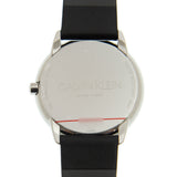 Calvin Klein Minimal Black Dial Black Leather Strap Watch for Men - K3M221CS Buy Now By Calvin Klein