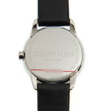 Calvin Klein Minimal Black Dial Black Leather Strap Watch for Women - K3M231CS Buy Now By Calvin Klein