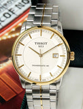Tissot Luxury Powermatic 80 Gold Dial Silver Steel Strap Watch For Men - T086.407.22.261.00 Buy Now By Tissot