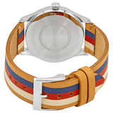 Gucci G Timeless Quartz Brown Dial Brown Leather Strap Watch For Men - YA1264078 Buy Now By Gucci