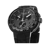 Tissot T Race Cycling Chronograph Black Dial Black Rubber Strap Watch For Men - T111.417.37.441.03 Buy Now By Tissot