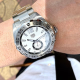 Tag Heuer Formula 1 Calibre 6 Automatic White Dial Silver Steel Strap Watch for Men - WAZ2013.BA0842 Buy Now By Tag Heuer