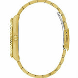 Guess Luna White Dial Gold Steel Strap Watch for Women - GW0308L2 Buy Now By Guess