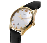 Gucci G-Timeless Mother of Pearl Dial Black Leather Strap Watch For Women - YA126589 Buy Now By Gucci