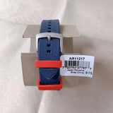 Emporio Armani Sigma Quartz Blue Dial Blue Silicone Strap Watch For Men - AR11217 Buy Now By Emporio Armani