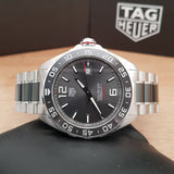 Tag Heuer Formula 1 Calibre 5 Chronograph Anthracite Dial Silver Steel Strap Watch for Men - WAZ2011.BA0842 Buy Now By Tag Heuer