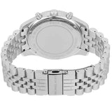 Michael Kors Lexington Chronograph Silver Dial Silver Steel Strap Watch For Men - MK8789 Buy Now By Michael Kors