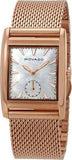 Movado Heritage White Mother of Pearl Dial Rose Gold Mesh Bracelet Watch For Women - 3650041 Buy Now By Movado