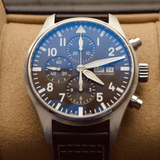 IWC Pilot's Watch Chronograph Edition Brown Dial Brown Leather Strap Watch for Men - IW377713 Buy Now By IWC