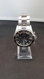 Guess Chaser Chronograph Black Dial Silver Steel Strap Watch for Men - W0170G1 Buy Now By Guess