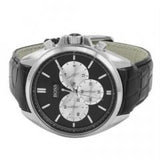 Hugo Boss Driver Black Dial Black Leather Strap Watch for Men - 1512879 Buy Now By Hugo Boss