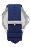 Guess Genesis Multi Function Analog Blue Dial Blue Rubber Strap Watch For Men - W1254G1 Buy Now By Guess
