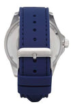 Guess Odyssey Multifunction Blue Dial Blue Rubber Strap Watch For Men - W1108G4 Buy Now By Guess
