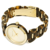 Michael Kors Delray Gold Dial Two Tone Steel Strap Watch for Women - MK4314 Buy Now By Michael Kors