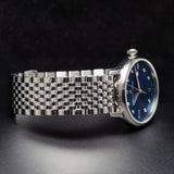 Maurice Lacroix Eliros Diamonds Blue Dial Silver Steel Strap Watch For Women - EL1094-SS002-450-1 Buy Now By Maurice Lacroix